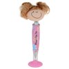 View Image 1 of 1 of Flower Power Goofy Girl Pen