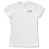 View Image 1 of 1 of Anvil Organic 4.5 oz. Ringspun T-Shirt - Ladies' - Whites