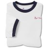 View Image 1 of 1 of Champion Tagless Ringer Tee - Whites