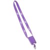 View Image 1 of 2 of 3/4" Polyester Cell Phone Lanyard