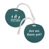 View Image 1 of 3 of Sassy Round Tag - Opaque