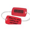 View Image 1 of 4 of Sassy Rectangle Tag - Opaque