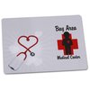 View Image 1 of 2 of Bic Firm Mouse Pad - 6" x 8" - Heart