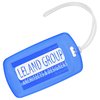 View Image 1 of 2 of Traveler Rectangle Luggage Tag - Translucent