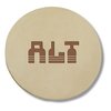 View Image 1 of 1 of Buff Leather Coaster - Medium