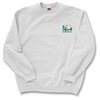 View Image 1 of 1 of FOL Best 50/50 Sweatshirt - Embroidered - White