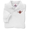 View Image 1 of 1 of Hanes ComfortBlend 50/50 Jersey Sport Shirt - Men's - White