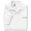 View Image 1 of 1 of Hanes ComfortBlend 50/50 Jersey Pocket Sport Shirt - White