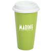 View Image 1 of 1 of Colored Double Wall Ceramic Mug - 11 oz.