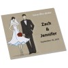 View Image 1 of 1 of Save the Date Magnet - Wedding Couple