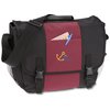 View Image 1 of 1 of 4imprint Messenger Bag - Embroidered