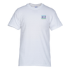 View Image 1 of 2 of Gildan 5.3 oz. Cotton T-Shirt - Men's - Embroidered - White