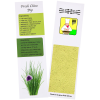 View Image 1 of 1 of Recipe Bookmarks - Chives