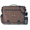 View Image 1 of 1 of 4imprint Business Attache - Brown - Emb - 24 hr
