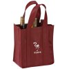 View Image 1 of 2 of Six Bottle Wine Tote