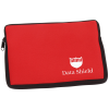 View Image 1 of 3 of Contrast Laptop Sleeve - 7" x 10-1/4"