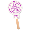 View Image 1 of 1 of Hand Fan - Balloon