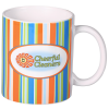 View Image 1 of 1 of Outer Bank Stripe Designer Mug - 11 oz.