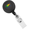 View Image 1 of 3 of Retractable Badge Holder with Slip Clip - 24 hr