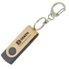 View Image 1 of 4 of Swing USB Drive - Gold - 8GB