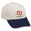 View Image 1 of 2 of Sandwich Bill Cap - Two Tone - Closeout Color