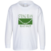 View Image 1 of 2 of Gildan 6 oz. Ultra Cotton LS T-Shirt - Youth - White