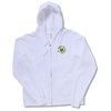 View Image 1 of 1 of Hanes Full-Zip Hoodie - Ladies' - White