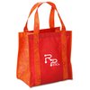 View Image 1 of 1 of Grande Printed Shopping Tote - 14" x 12-1/2" - Circles
