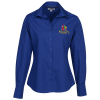 View Image 1 of 3 of Lightweight Easy Care Poplin Shirt - Ladies'