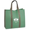 View Image 1 of 2 of Two-Tone Folding Shopper Tote