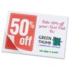View Image 1 of 3 of Post-it® Discount Coupons - 3" x 4" - 25 Sheet - 50%
