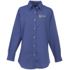 View Image 1 of 3 of Ultra Club Wrinkle Free End-on-End Shirt - Ladies'