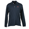 View Image 1 of 1 of Egyptian Interlock Long-Sleeve Polo - Men's