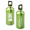 View Image 1 of 3 of h2go Stainless Bottle - 20 oz. - Happy Holidays - Color