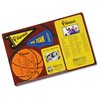 View Image 1 of 1 of Repositionable Sticker Spirit Card - Basketball