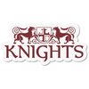 View Image 1 of 1 of Custom Helmet Sticker - White - Medium