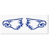 View Image 1 of 1 of Custom Helmet Sticker - White - Large