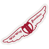 View Image 1 of 1 of Custom Helmet Sticker - Small