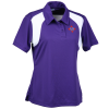View Image 1 of 2 of Extreme Performance Colorblock Textured Polo - Ladies'