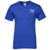 View Image 1 of 3 of Bayside T-Shirt with Pocket - Colors