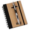 View Image 1 of 3 of Eco Spiral Notebook w/Helix Pen - 6" x 4"