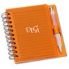 View Image 1 of 2 of Translucent Spiral Notebook Pen Set - Closeout