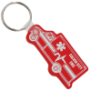 View Image 1 of 1 of Ambulance Soft Keychain - Translucent
