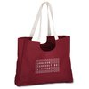 View Image 1 of 3 of Merlot Tote - Closeout