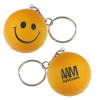 View Image 1 of 4 of Smiley Face Mood Stress Keychain