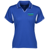 View Image 1 of 3 of Movement UltraCool Waffle Knit Polo - Ladies'