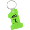 View Image 1 of 1 of Number One Soft Keychain - Translucent