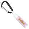 View Image 1 of 1 of Holiday Lip Balm with Carabiner - Hugs & Kisses