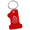 View Image 1 of 1 of Number One Soft Keychain - Opaque