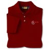 View Image 1 of 4 of DISCONTINUED-Blue Gen Superblend Pique Polo - Men's - 24 hr